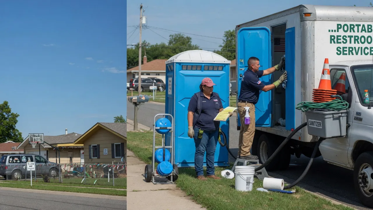 Portable Toilet Rental in Pineville, SC near me